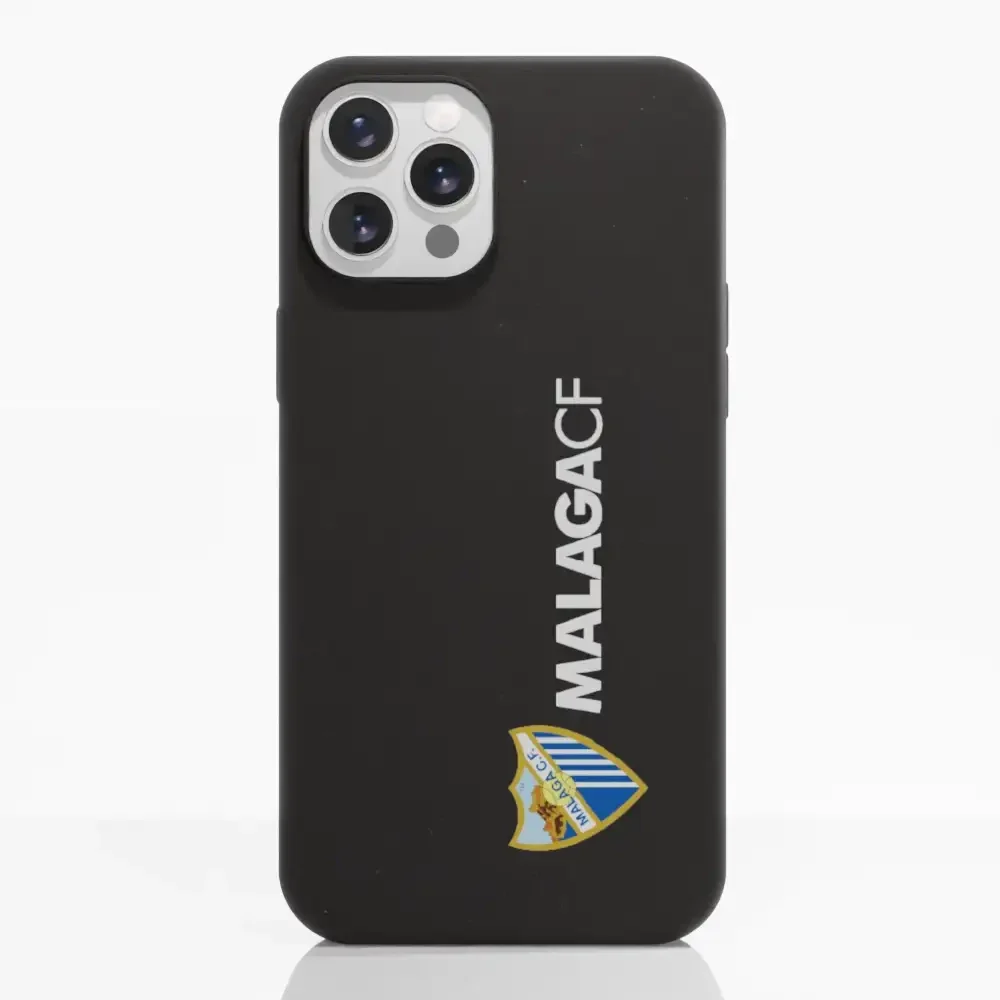 Malaga CF Official Compostable Phone Case Blue and Gold Crest - Image 5