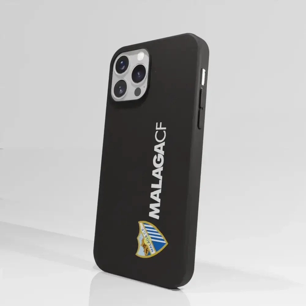 Malaga CF Official Compostable Phone Case Blue and Gold Crest - Image 53