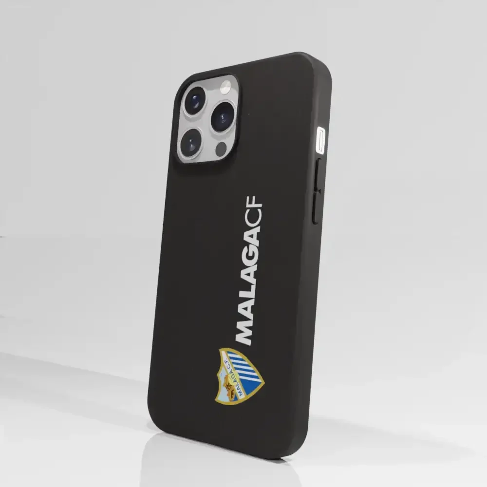 Malaga CF Official Compostable Phone Case Blue and Gold Crest - Image 56