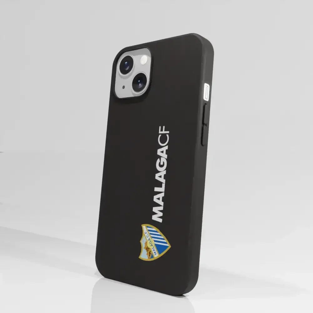 Malaga CF Official Compostable Phone Case Blue and Gold Crest - Image 58