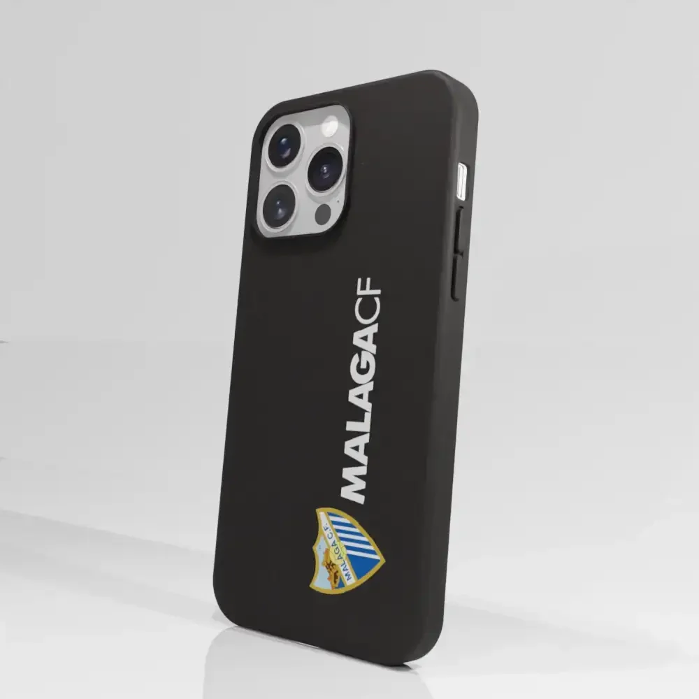 Malaga CF Official Compostable Phone Case Blue and Gold Crest - Image 66