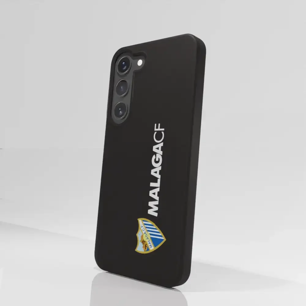 Malaga CF Official Compostable Phone Case Blue and Gold Crest - Image 73