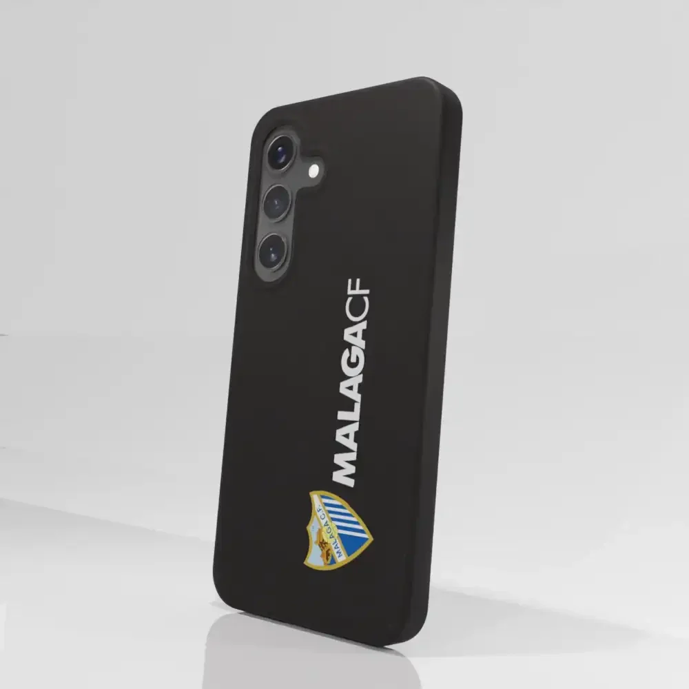 Malaga CF Official Compostable Phone Case Blue and Gold Crest - Image 76