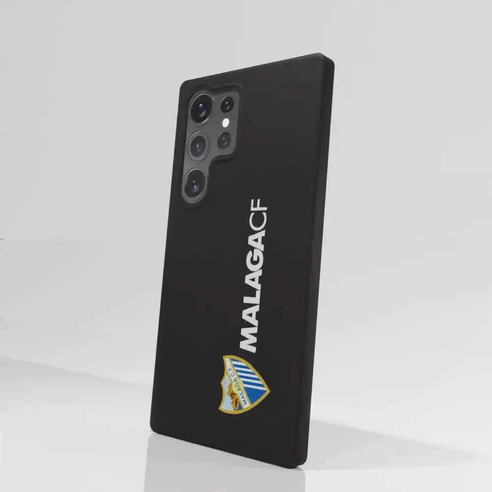 Malaga CF Official Compostable Phone Case Blue and Gold Crest - Image 78