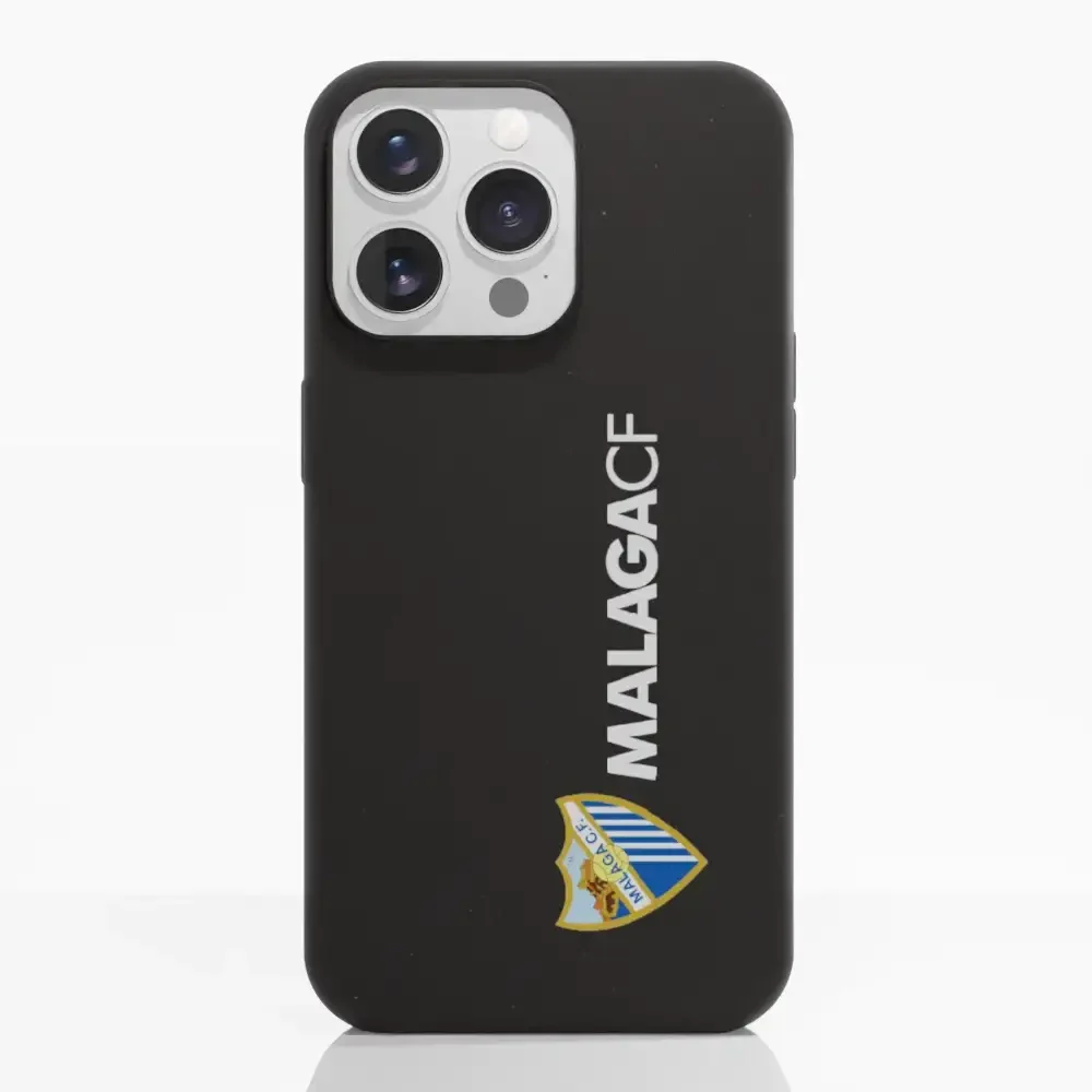 Malaga CF Official Compostable Phone Case Blue and Gold Crest - Image 8