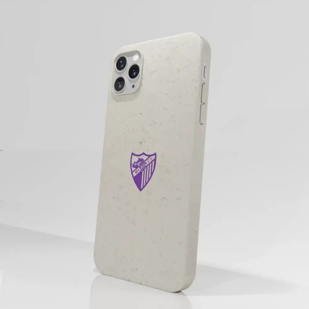 Málaga CF Official Compostable Phone Case Design Purple crest - Image 47
