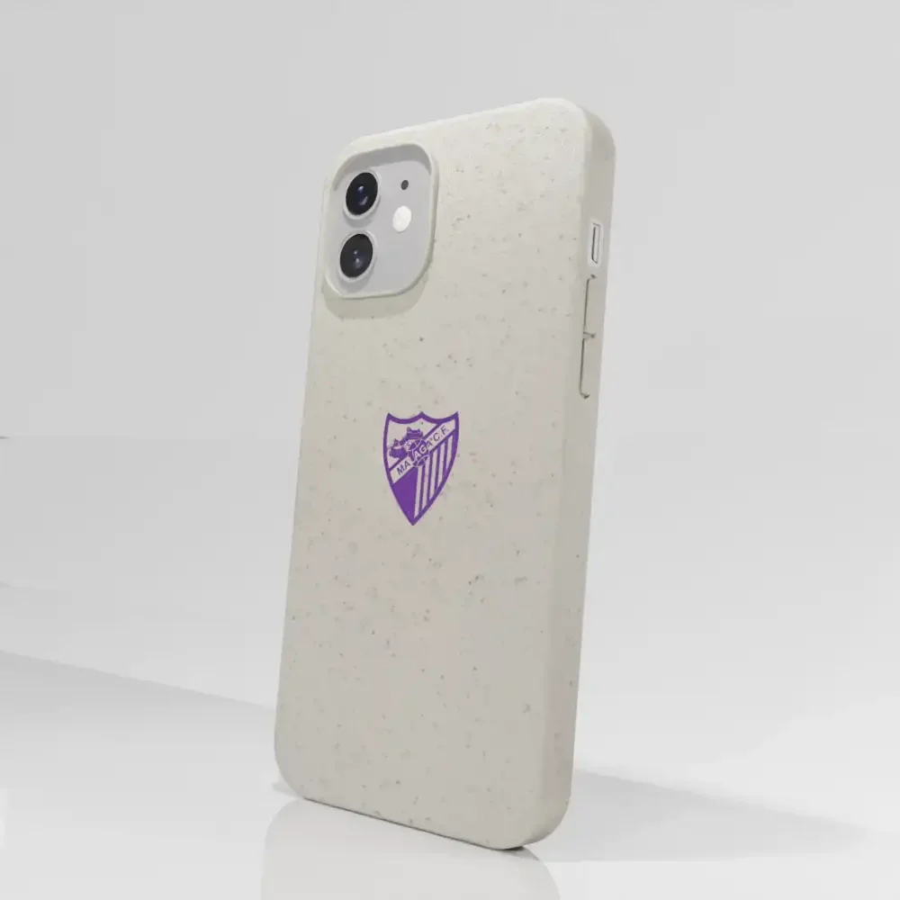 Málaga CF Official Compostable Phone Case Design Purple crest - Image 48