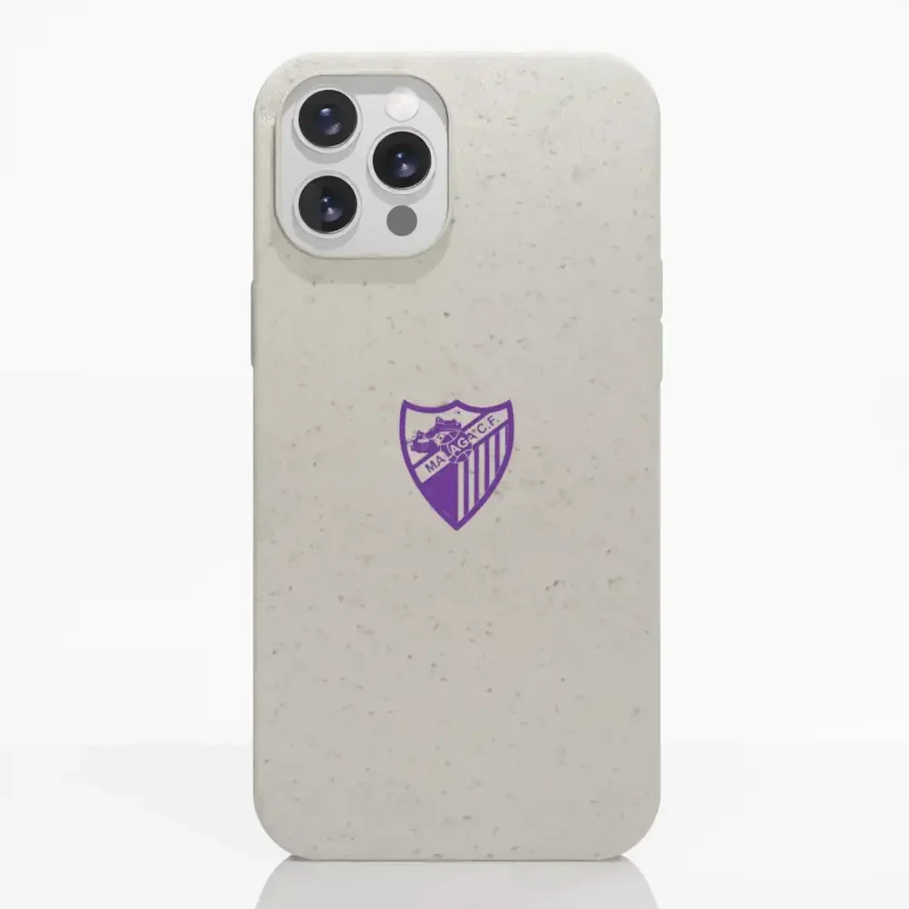 Málaga CF Official Compostable Phone Case Design Purple crest - Image 5