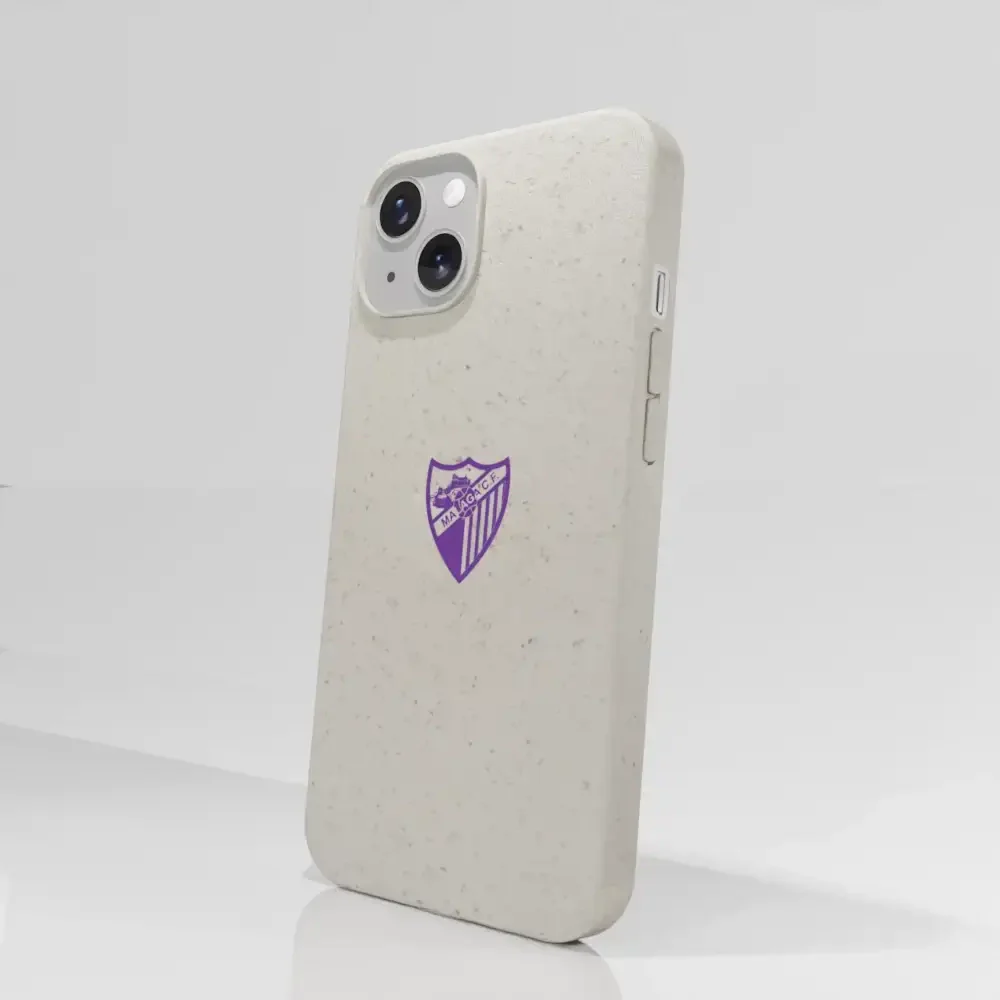 Málaga CF Official Compostable Phone Case Design Purple crest - Image 53