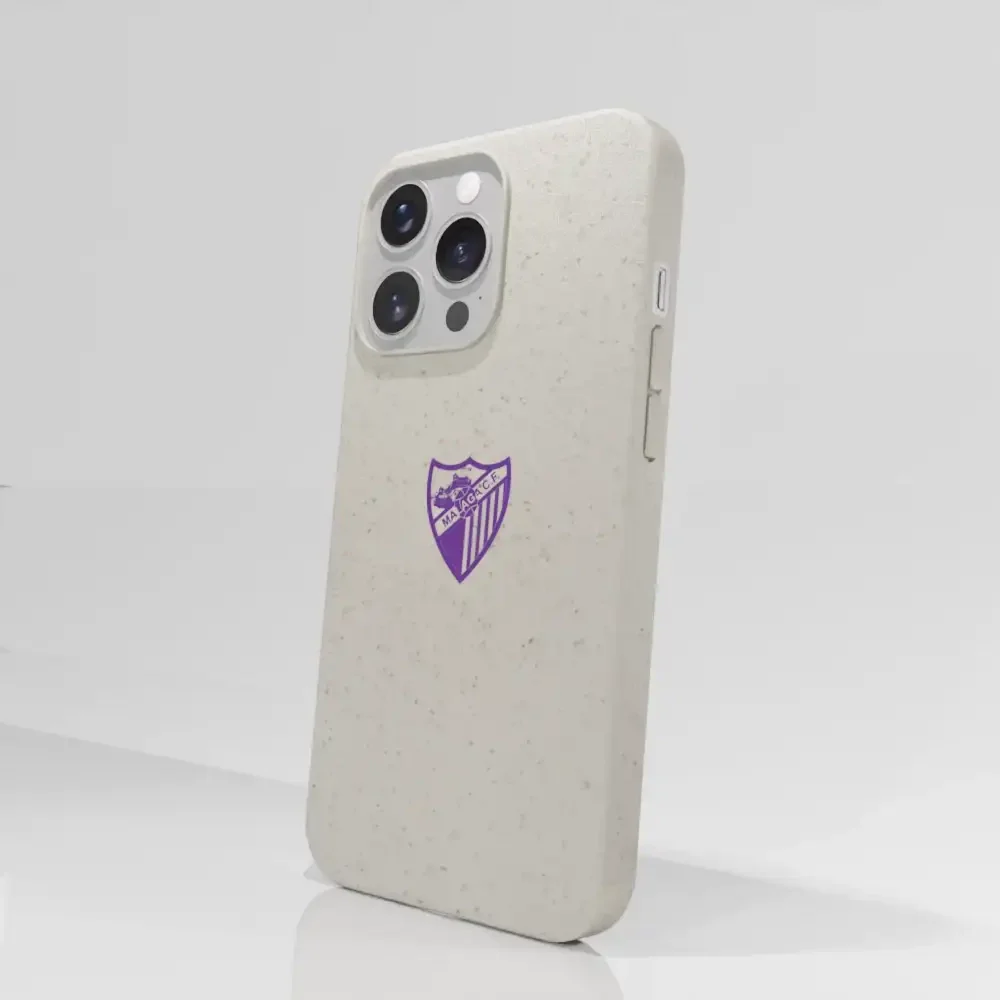 Málaga CF Official Compostable Phone Case Design Purple crest - Image 54