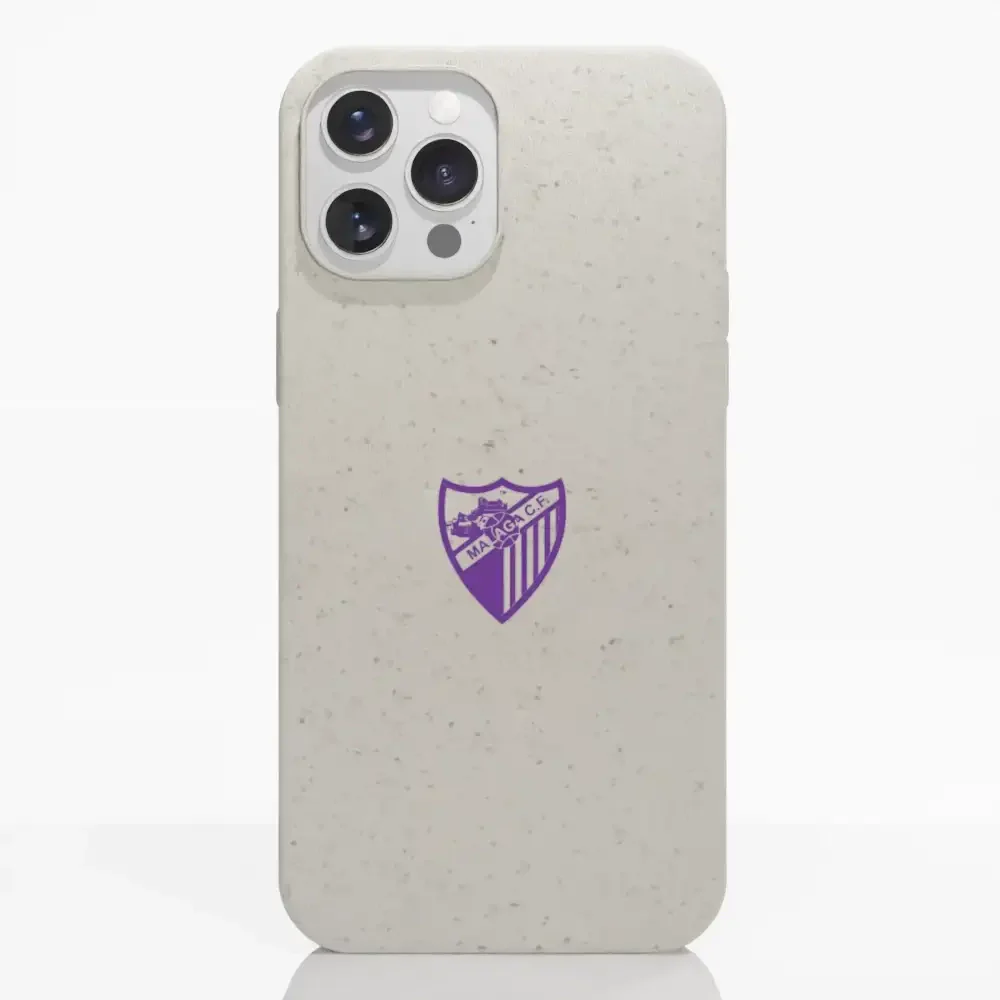 Málaga CF Official Compostable Phone Case Design Purple crest - Image 6