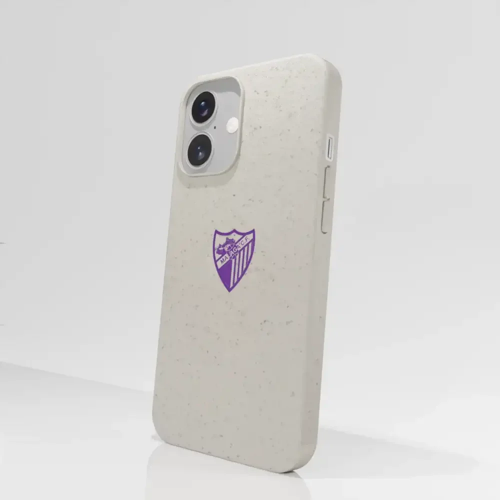 Málaga CF Official Compostable Phone Case Design Purple crest - Image 64