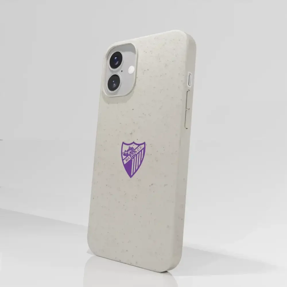 Málaga CF Official Compostable Phone Case Design Purple crest - Image 66