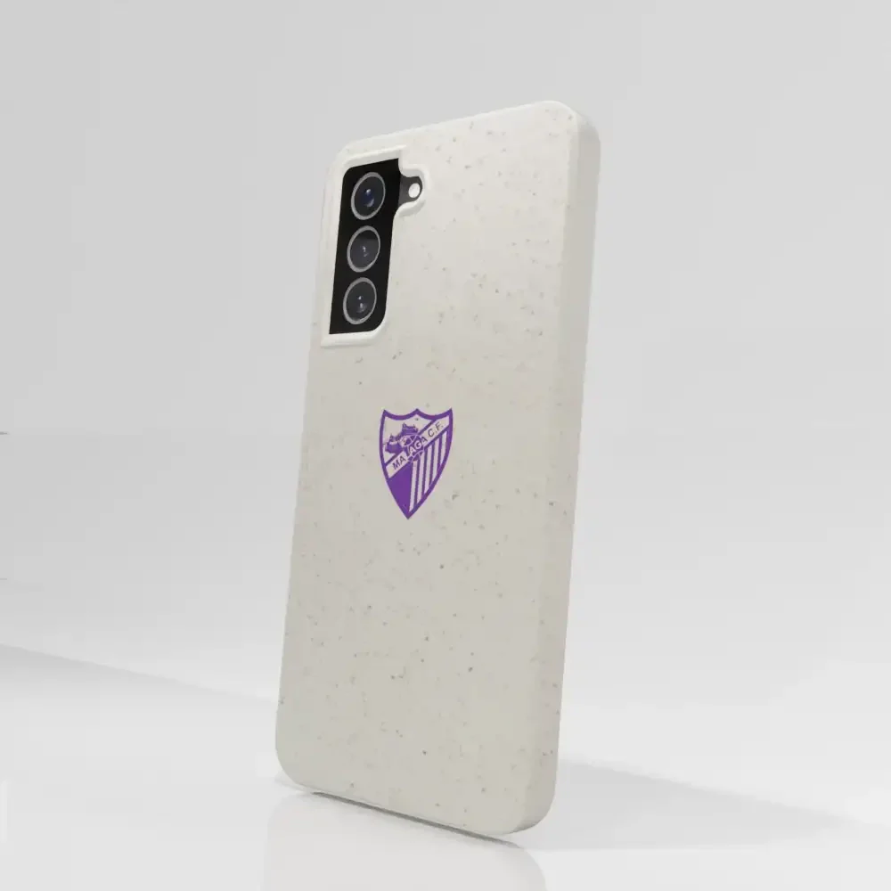 Málaga CF Official Compostable Phone Case Design Purple crest - Image 69
