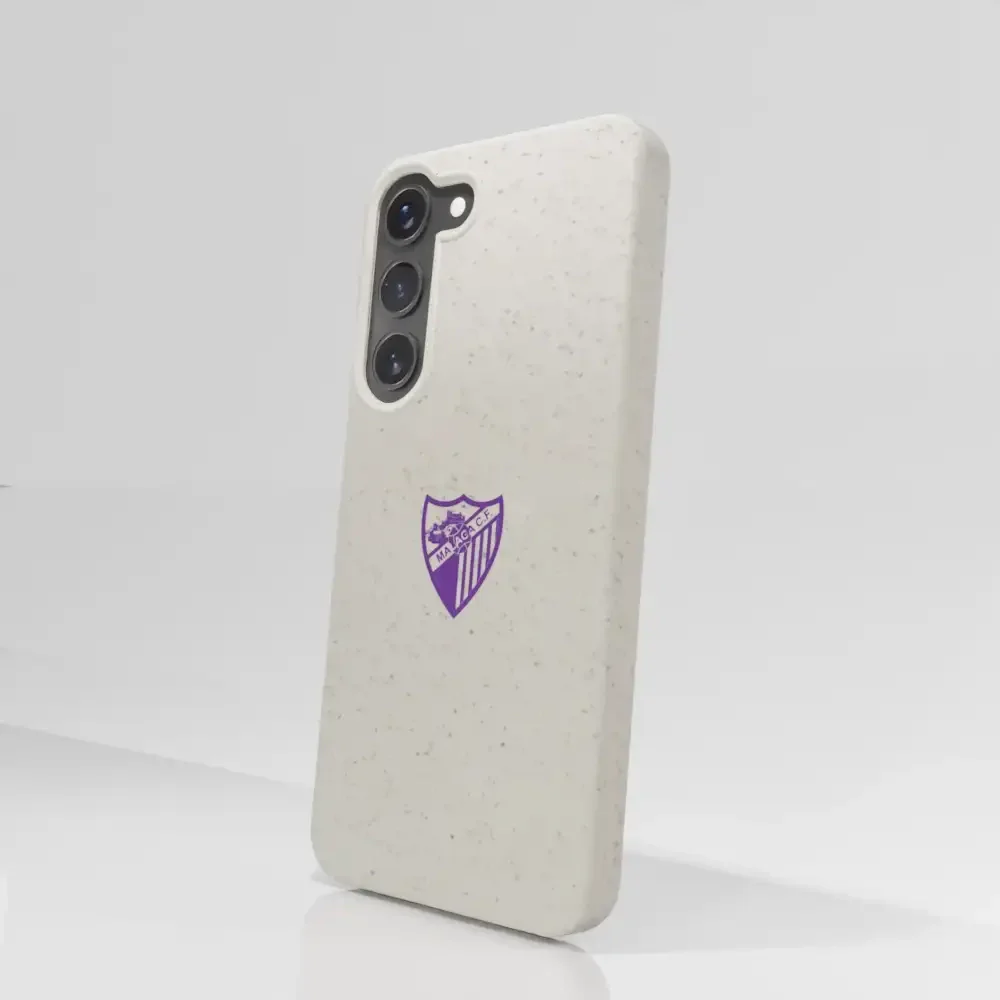 Málaga CF Official Compostable Phone Case Design Purple crest - Image 76