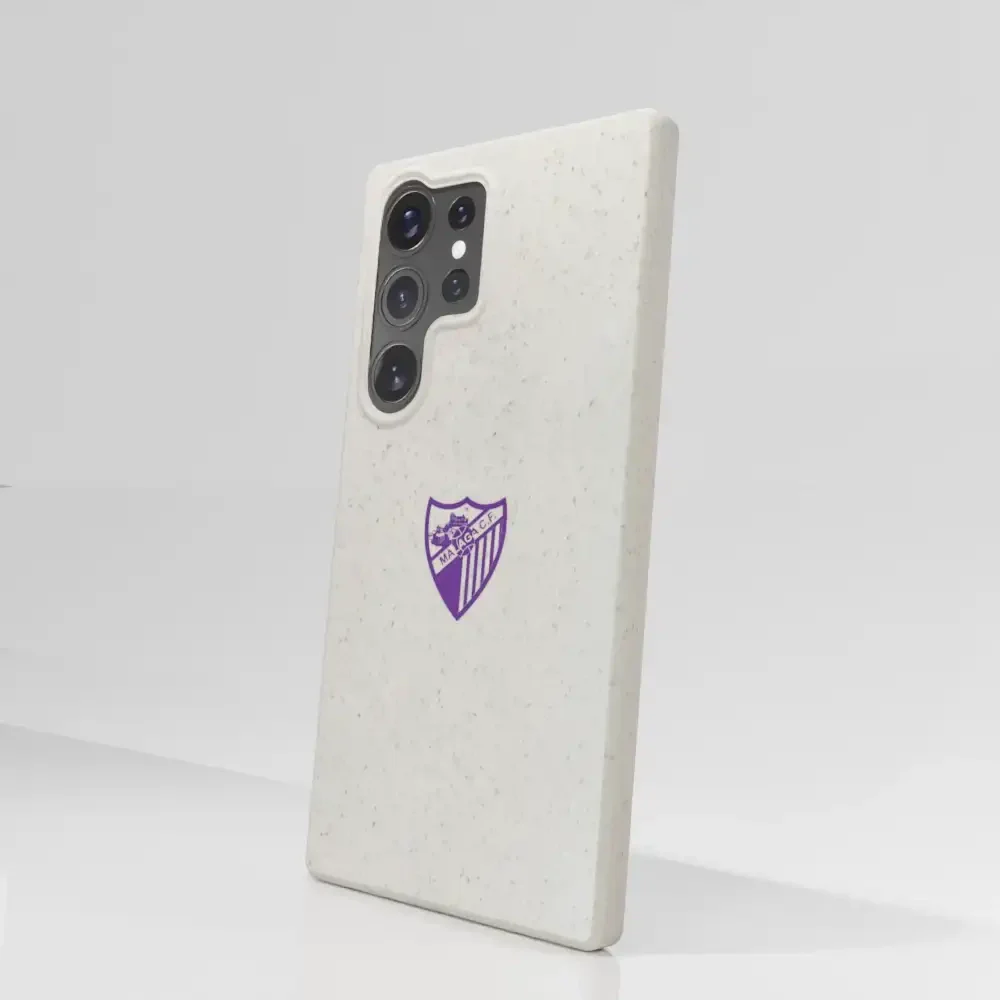 Málaga CF Official Compostable Phone Case Design Purple crest - Image 80
