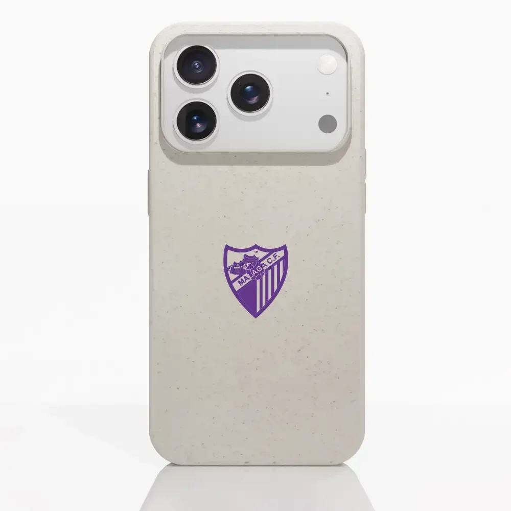 Málaga CF Official Compostable Phone Case Design Purple crest - Image 87