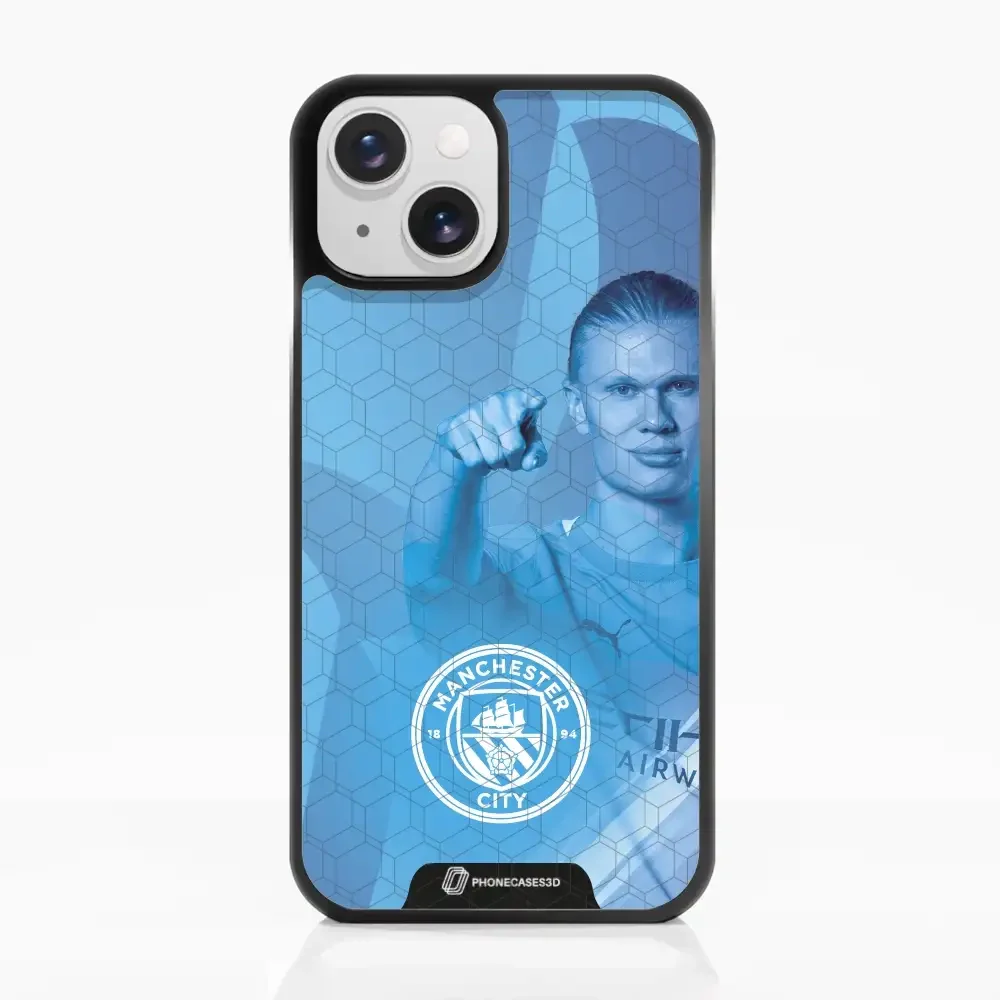 Man City Official 3D Phone Case Design Haaland - Image 16