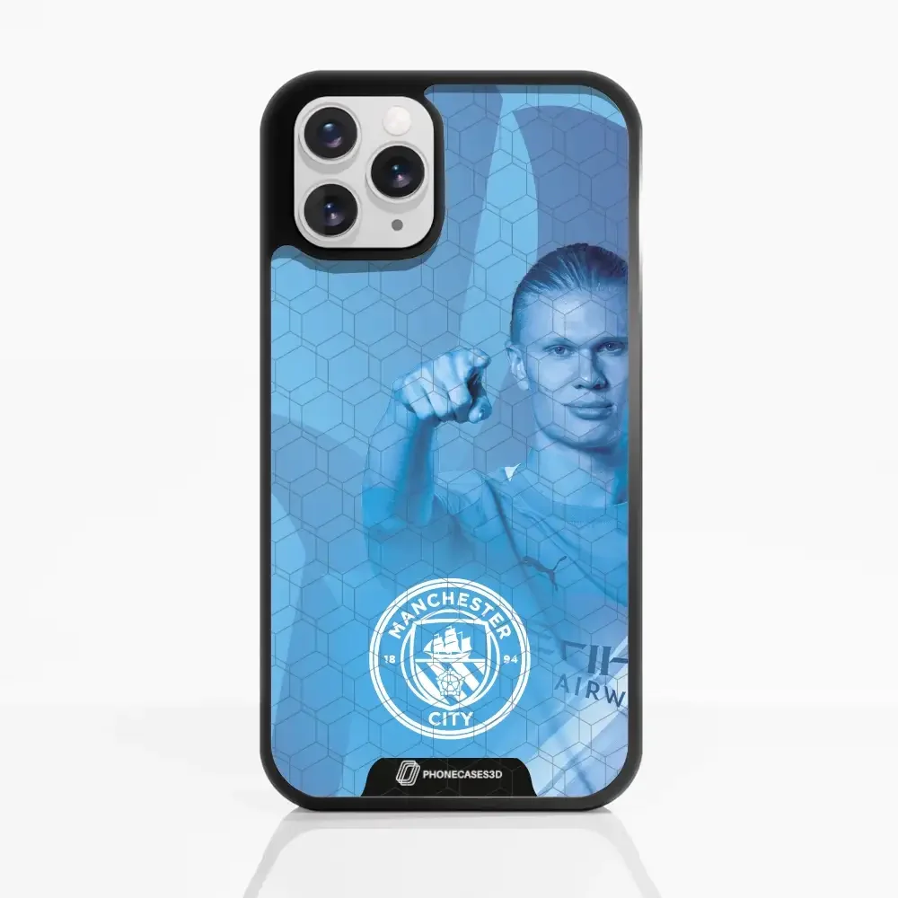 Man City Official 3D Phone Case Design Haaland - Image 2