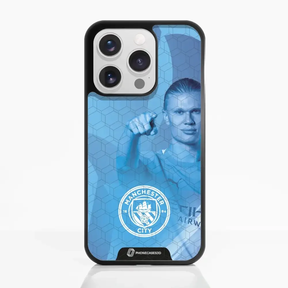 Man City Official 3D Phone Case Design Haaland - Image 23