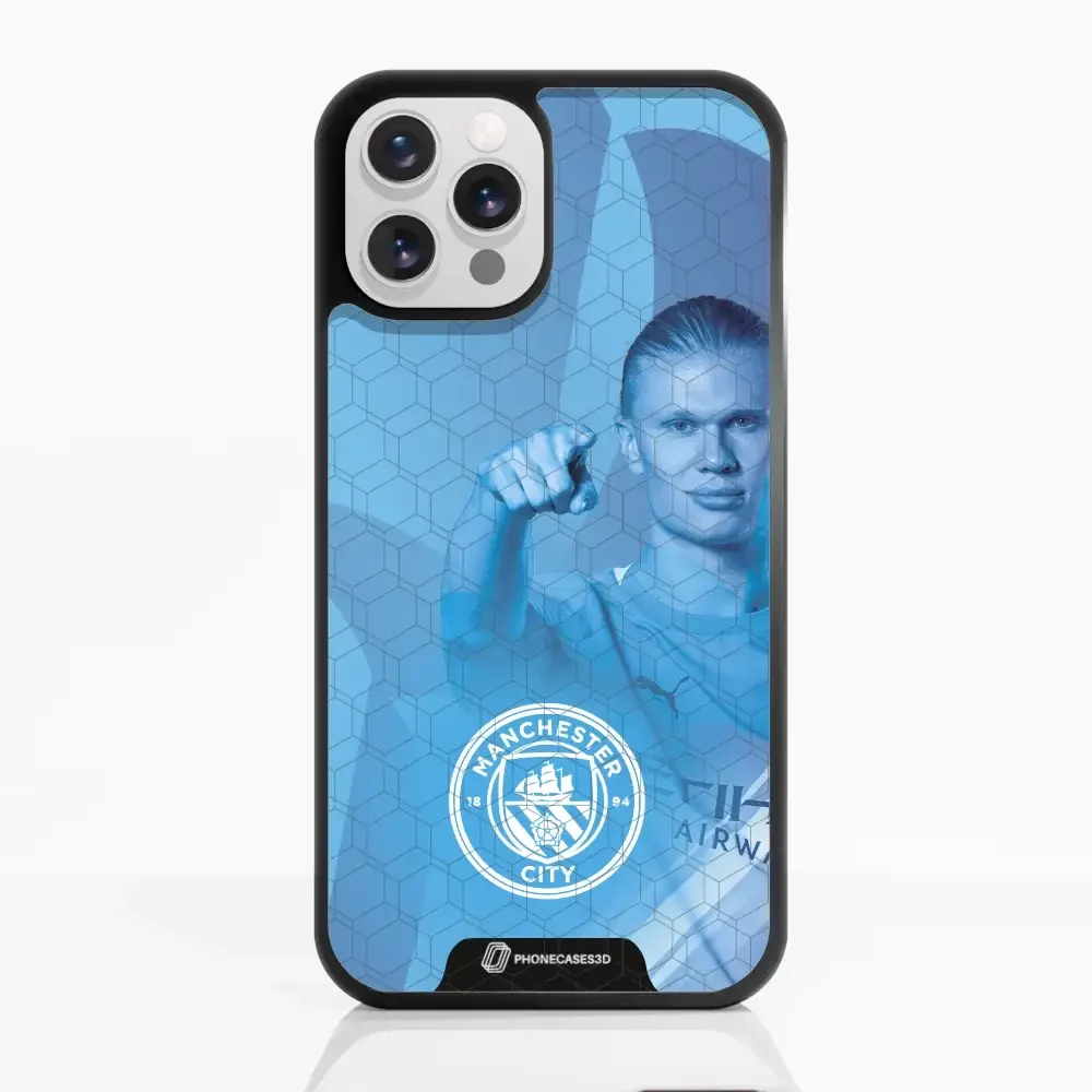 Man City Official 3D Phone Case Design Haaland - Image 6