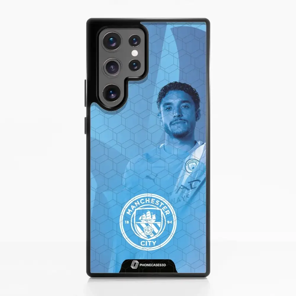 Man City Official 3D Phone Case Design Marmoush - Image 57