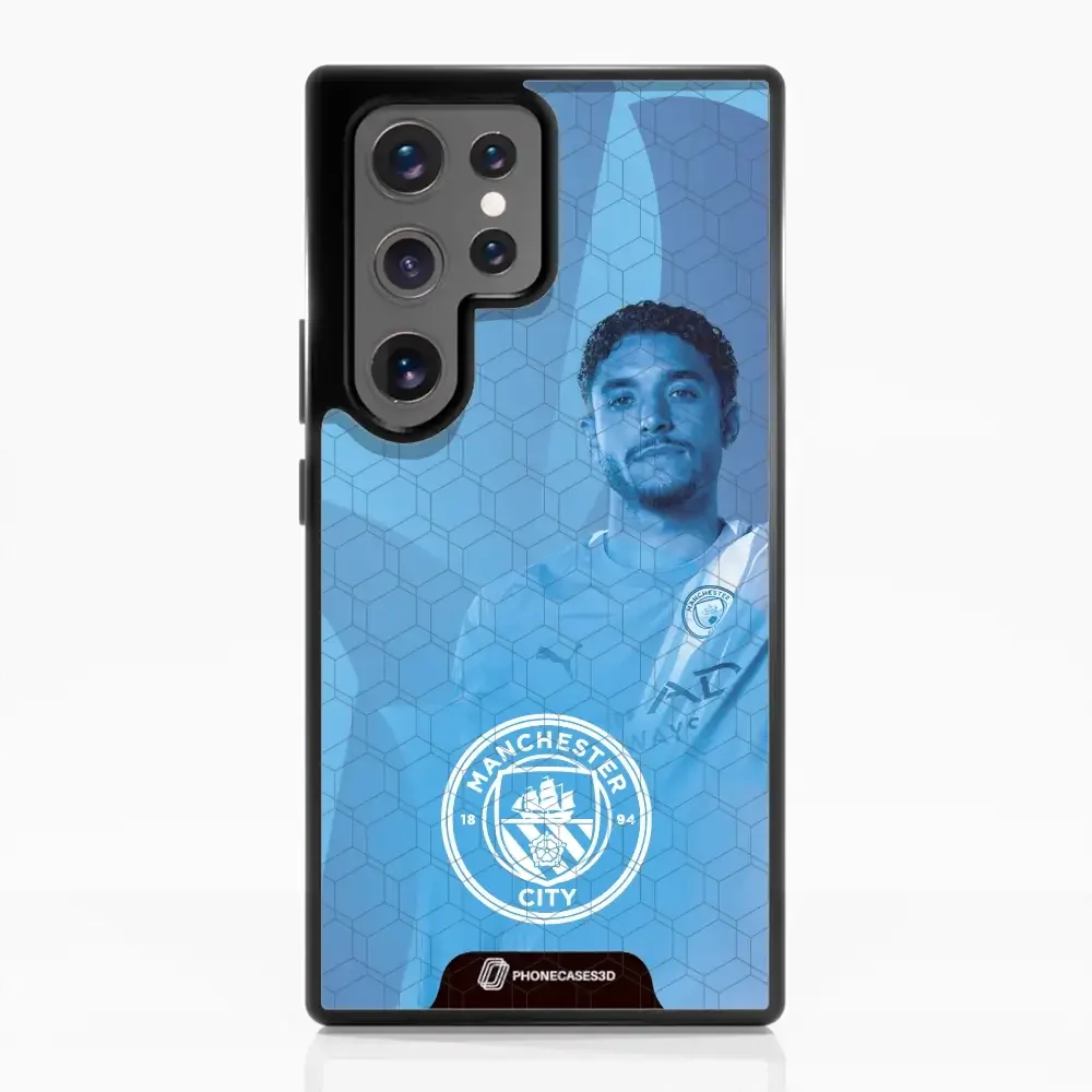 Man City Official 3D Phone Case Design Marmoush - Image 66
