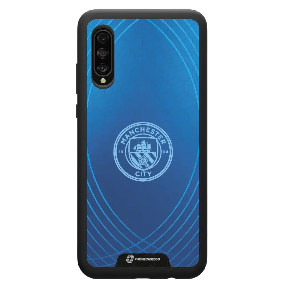Man City Official 3D Phone Case Design Metalic Blue - Image 69