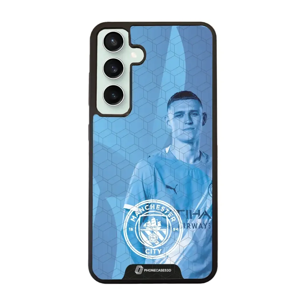 Man City Official 3D Phone Case Design Phil Foden - Image 59