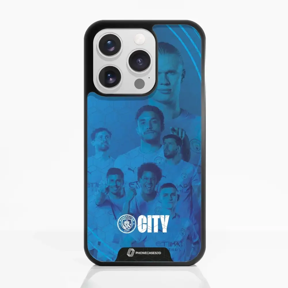 Man City Official 3D Phone Case Design Players - Image 18