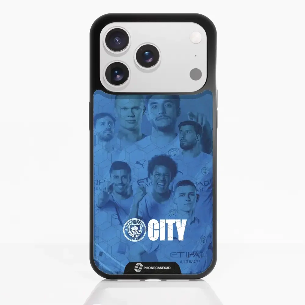 Man City Official 3D Phone Case Design Players - Image 28