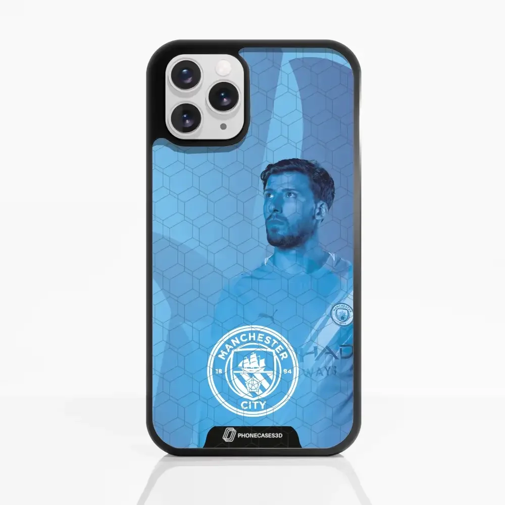 Man City Official 3D Phone Case Design Ruben Dias - Image 2
