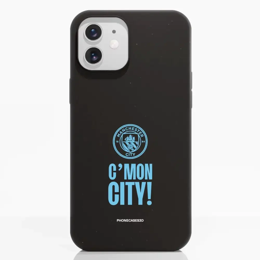 Man City Official Compostable Phone Case Design C´Mon City - Image 3