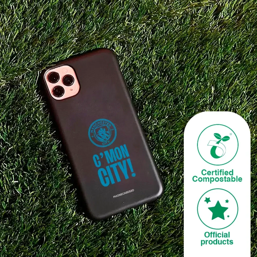 Man City Official Compostable Phone Case Design C´Mon City - Image 43