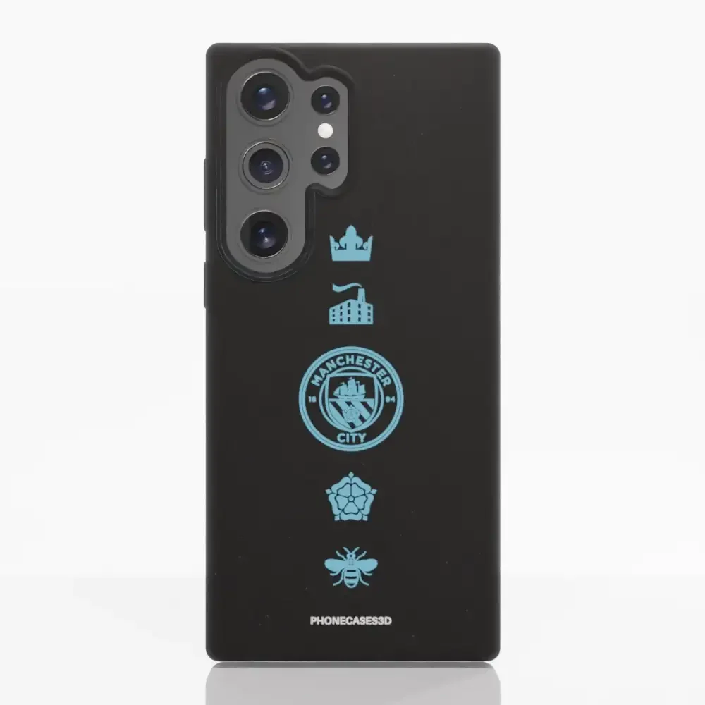 Man City Official Compostable Phone Case Design Symbols - Image 37