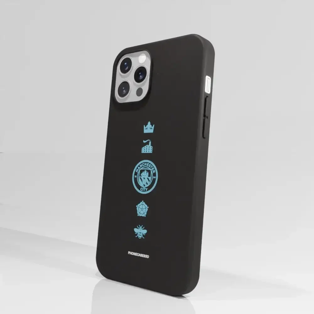 Man City Official Compostable Phone Case Design Symbols - Image 48