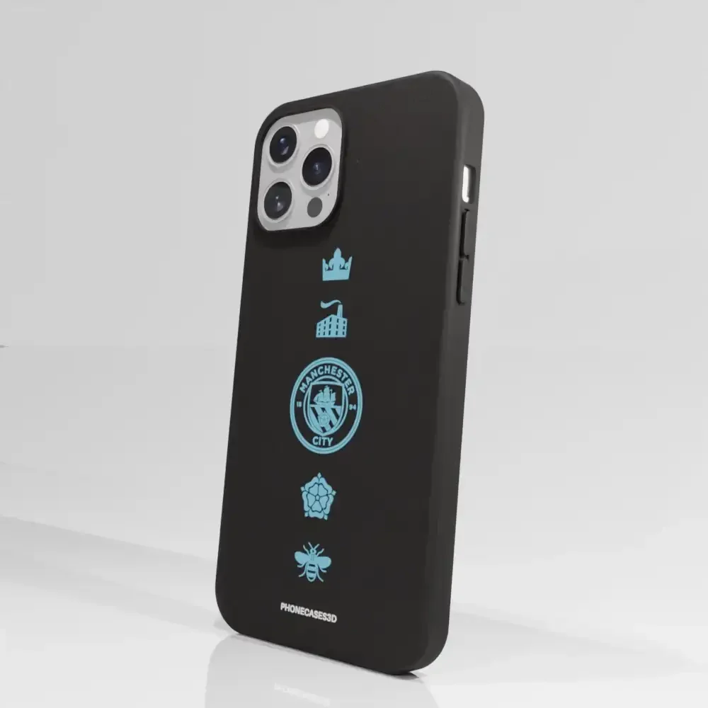 Man City Official Compostable Phone Case Design Symbols - Image 49