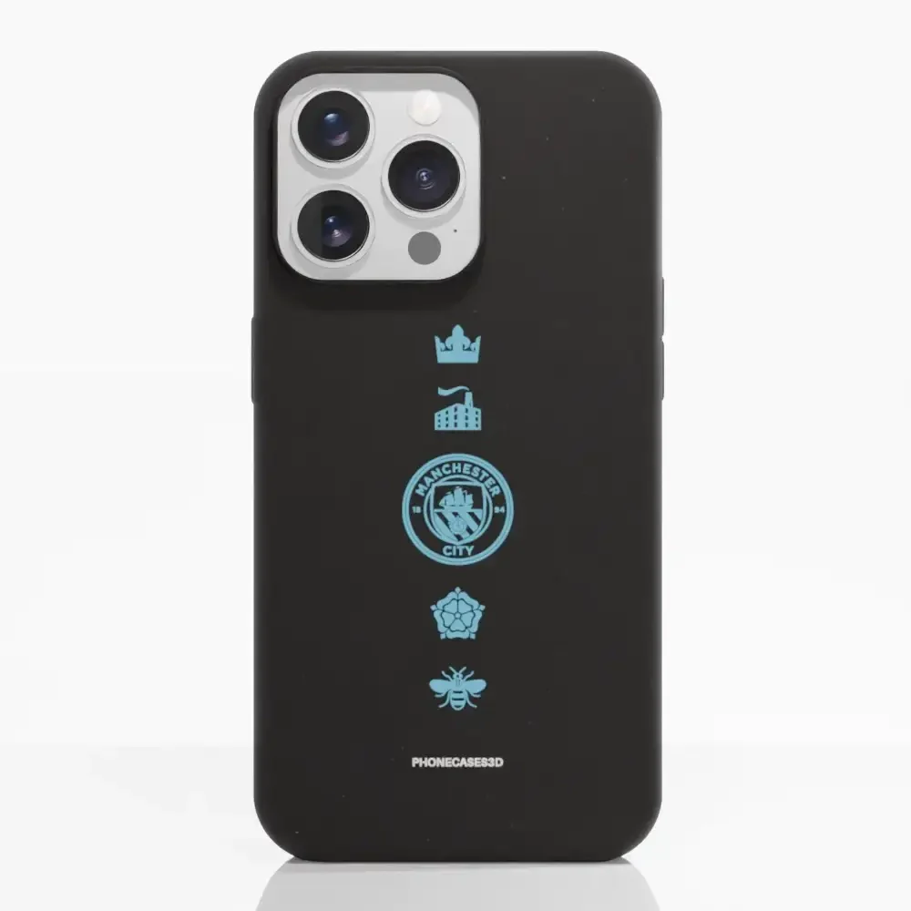 Man City Official Compostable Phone Case Design Symbols - Image 8