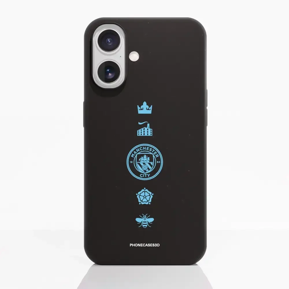 Man City Official Compostable Phone Case Design Symbols - Image 83