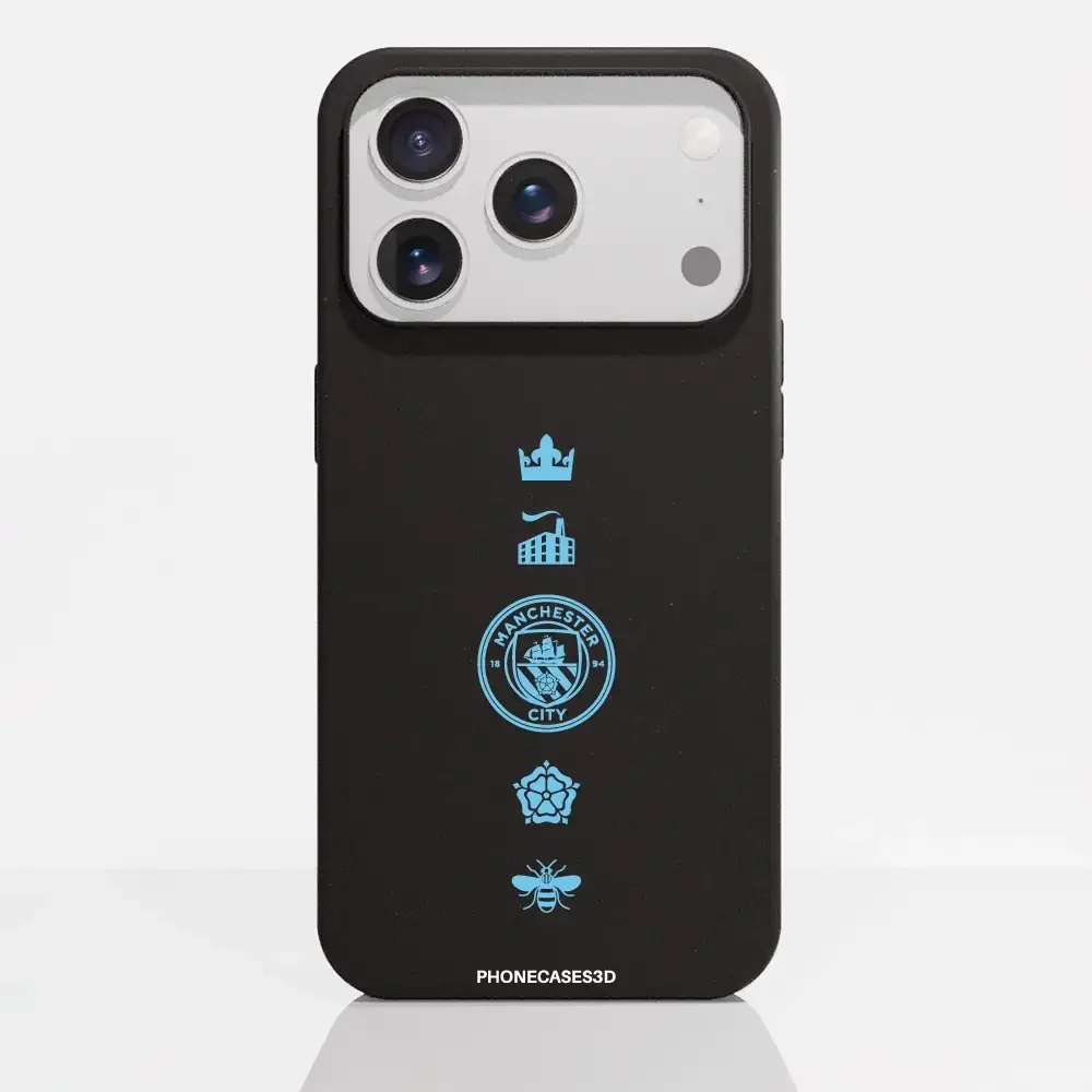 Man City Official Compostable Phone Case Design Symbols - Image 86