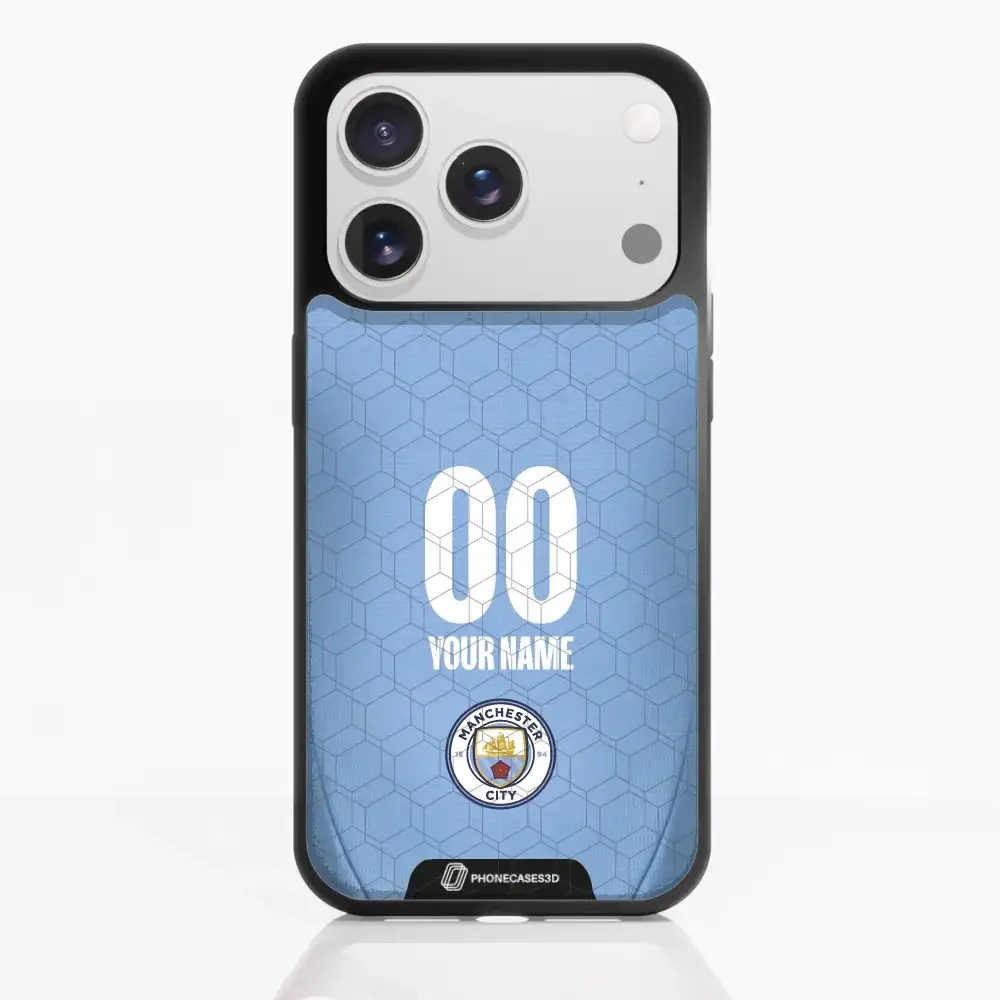 Manchester City Official 3D Phone Case Design Kit + Name - Image 104