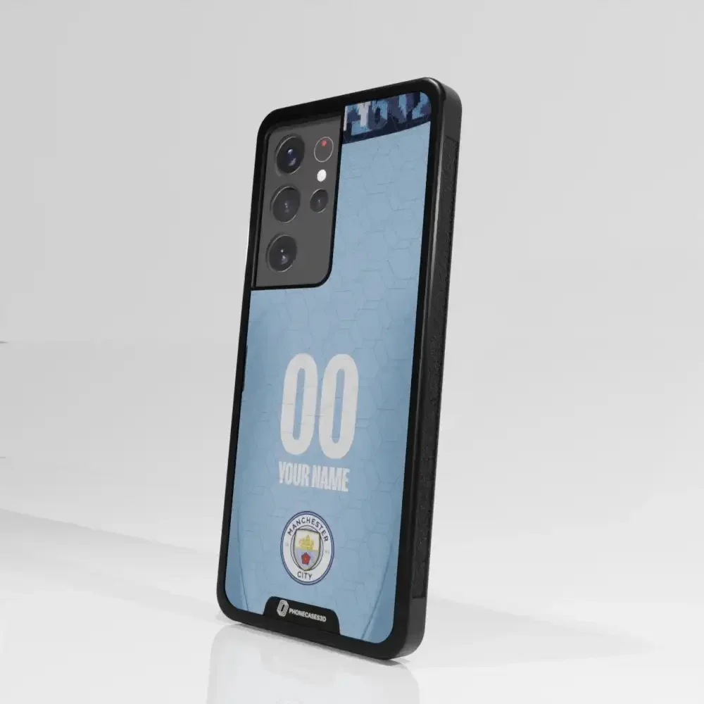 Manchester City Official 3D Phone Case Design Kit + Name - Image 108
