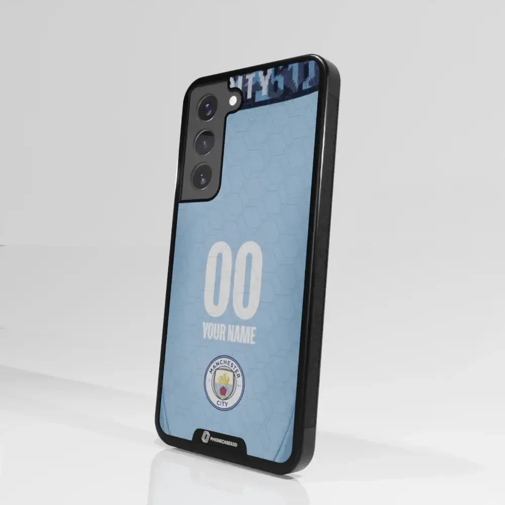 Manchester City Official 3D Phone Case Design Kit + Name - Image 109