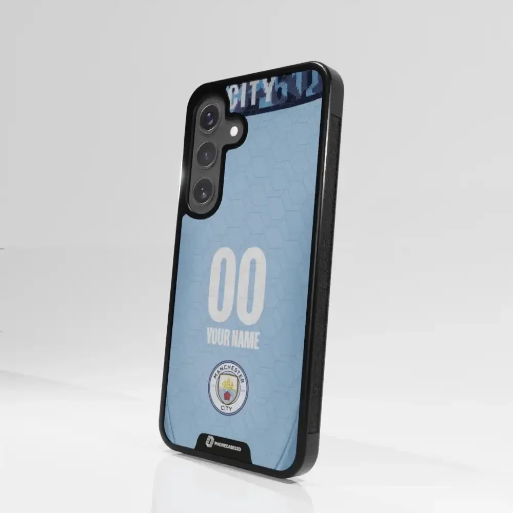 Manchester City Official 3D Phone Case Design Kit + Name - Image 118