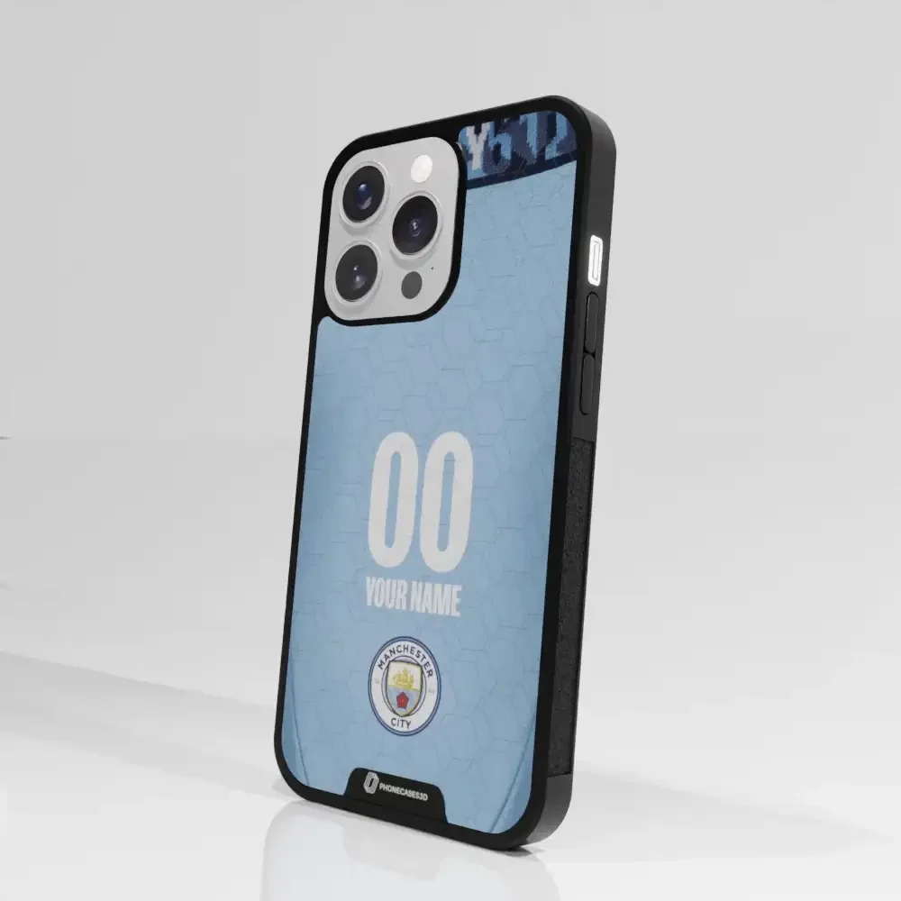 Manchester City Official 3D Phone Case Design Kit + Name - Image 84