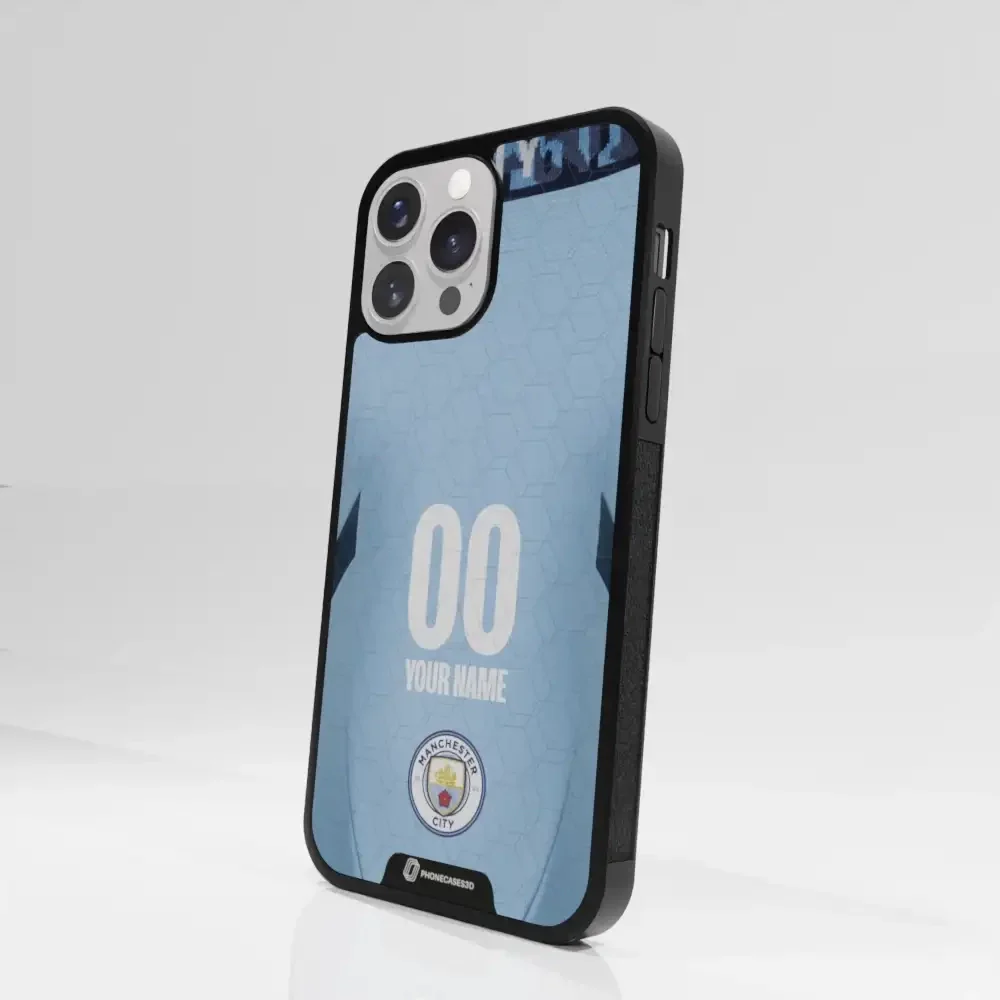Manchester City Official 3D Phone Case Design Kit + Name - Image 85
