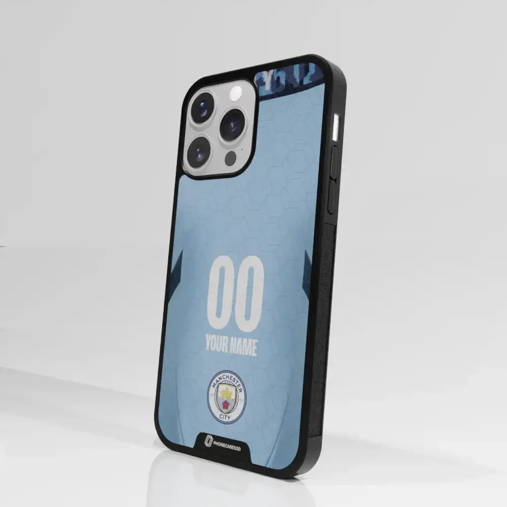 Manchester City Official 3D Phone Case Design Kit + Name - Image 89
