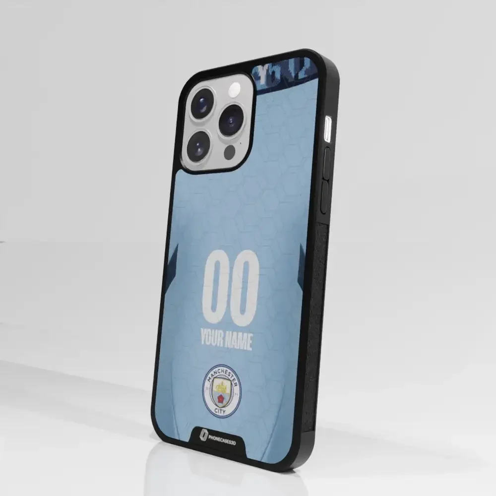 Manchester City Official 3D Phone Case Design Kit + Name - Image 93