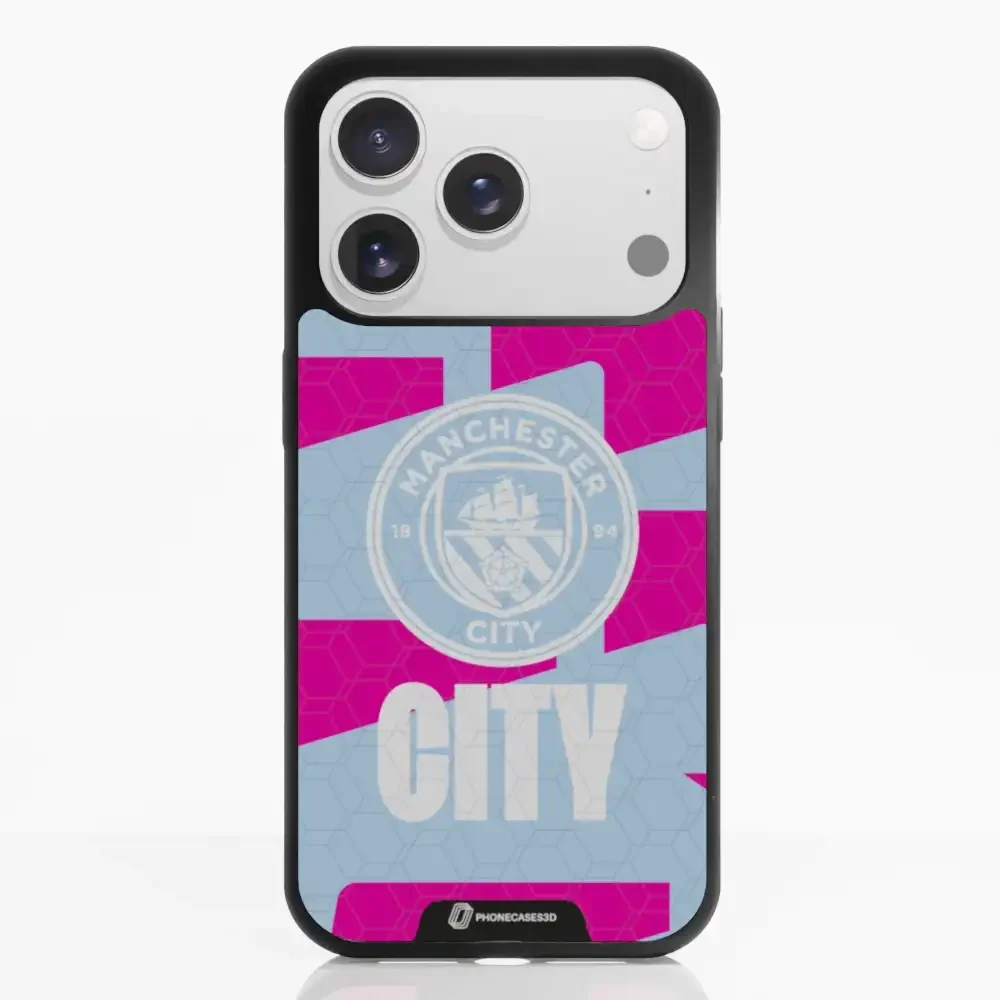 Manchester City Official 3D Phone Case – Flag Pattern - Image 101