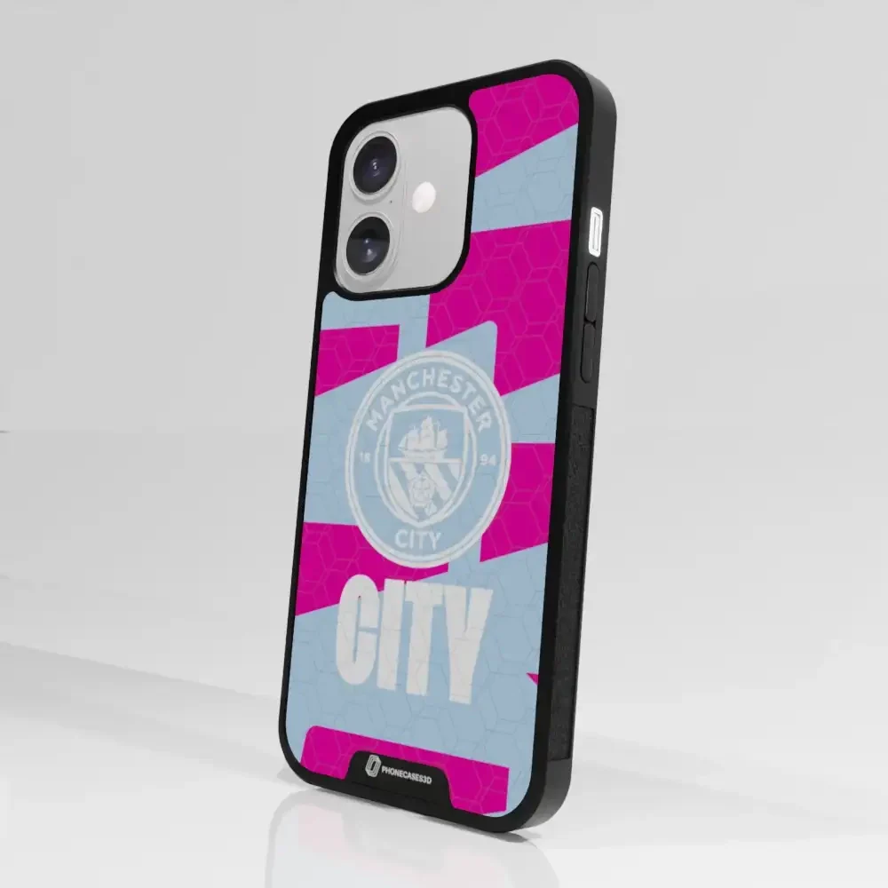 Manchester City Official 3D Phone Case – Flag Pattern - Image 102